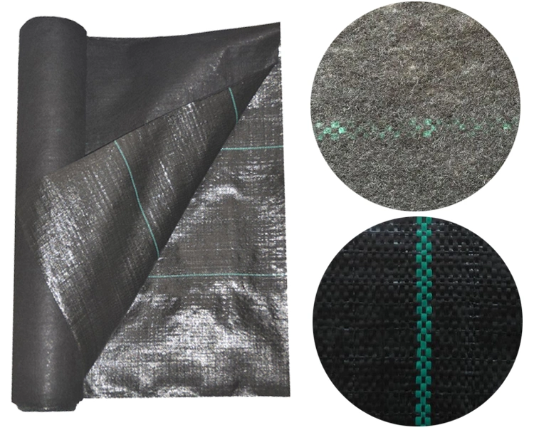 Latest Black PP Woven Needle Punched Fabric