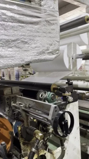 Tissu renforcé par pp de papier d'aluminium de preuve de feu tissé pour l'emballage de machine