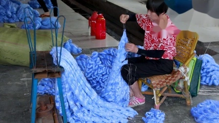 L'usine vend le monofilament en nylon de filet de pêche de lac gris du Nigeria